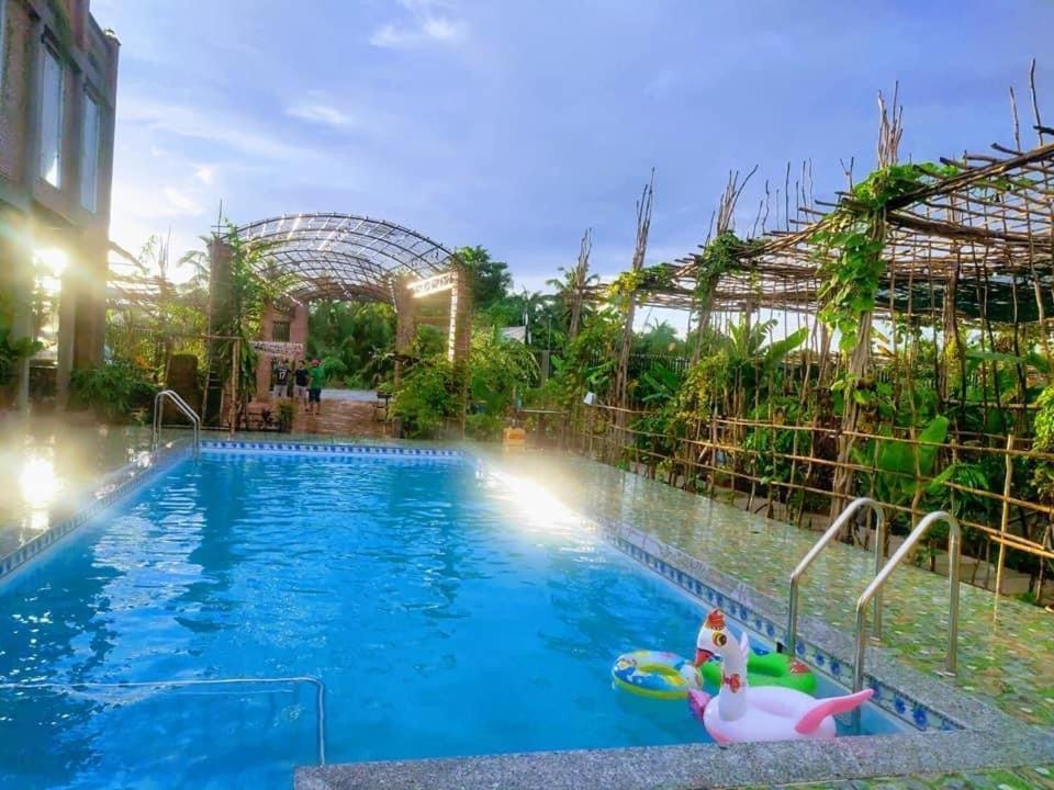 Bau Bi Mini Farmstay Mekong - Tien Giang หมีทอ ภายนอก รูปภาพ