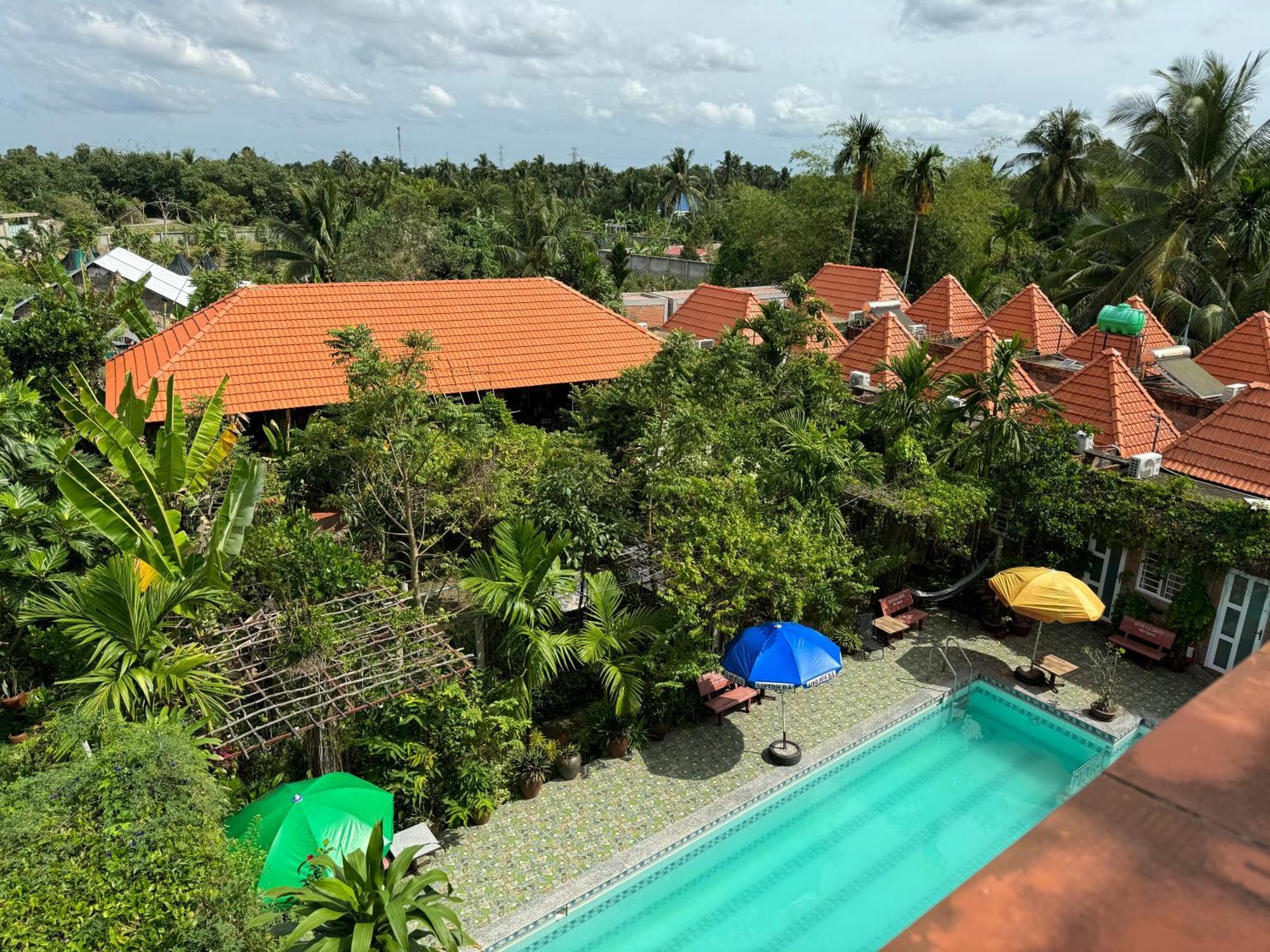 Bau Bi Mini Farmstay Mekong - Tien Giang หมีทอ ภายนอก รูปภาพ